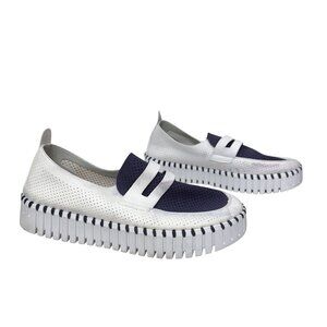 Ilse Jacobsen Hornbaek Tulip platform Slip on Women's Loafers size 40 / 10